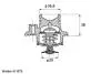 Термостат OPEL AGILA A 1,0/1,2 WAHLER 41157992D (фото 1)