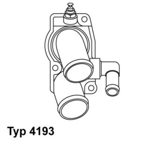 Термостат системы охлаждения WAHLER 419392D