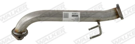 Вихлопна труба середн/з передньої сторони (довжина:545мм) FORD C-MAX II, FOCUS III, FOCUS III/HATCHBACK, FOCUS III/KOMBI, GRAND C-MAX, TOURNEO CONNECT V408 NADWOZIE WIELKO 1.0/1.5D/1.6D 07.10- WALKER 10859