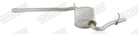 Глушитель системы выпуска (средний) WALKER 23054