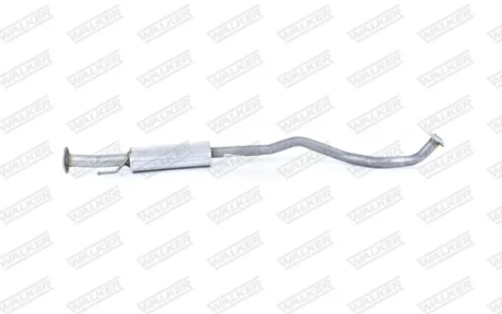 Глушник вихлопної системи середній NISSAN NOTE 1.6 03.06-06.12 WALKER 24292