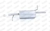 Глушник вихлопної системи задній CITROEN C3 AIRCROSS I, C3 AIRCROSS II, C3 III, C4 CACTUS, PEUGEOT 2008 I, 208 I 1.0/1.2/1.2LPG 03.12- WALKER 25303 (фото 1)
