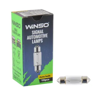 12V C5W 5W SV8.5 T11x37 10шт.уп. Winso 713180