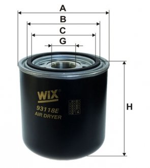 Фильтр воздуха WIX FILTERS 93118E