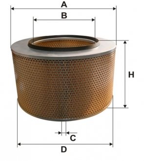 Фільтр повітряний WIX FILTERS 93160E (фото 1)