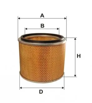 Фильтр воздуха WIX FILTERS 93307E