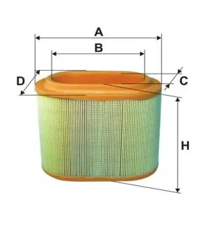 Фильтр воздуха WIX FILTERS WA6570