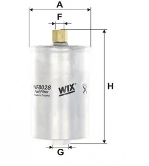 Фильтр топлива WIX FILTERS WF8028