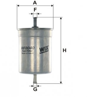 Фільтр паливний WIX FILTERS WF8040