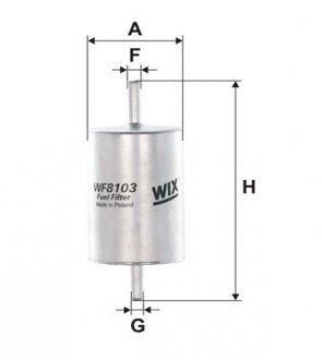 Фільтр палива WIX FILTERS WF8103 (фото 1)