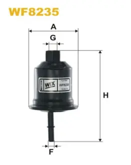 Фільтр палива WIX FILTERS WF8235