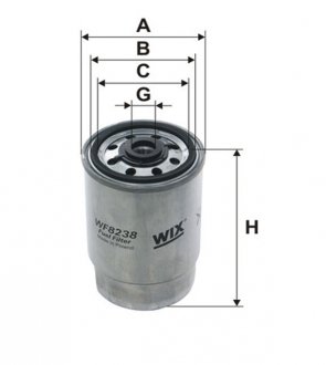 Фильтр топлива WIX FILTERS WF8238 (фото 1)