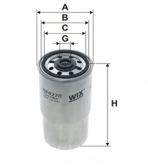 Фільтр палив. BMW E34 PP940/2/ (WIX-FILTERS) WIX FILTERS WF8270