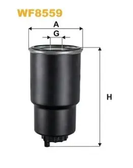 Фільтр паливний Mazda 2/CX-3 1.5D 14- WIX FILTERS WF8559