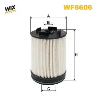 Фільтр паливний Ford Ranger 2.0 EcoBlue 19- WIX FILTERS WF8606
