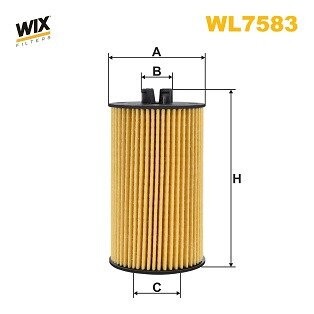 Фильтр масляный WIX FILTERS WL7583