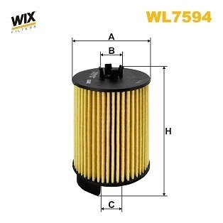 Фільтр масляний Audi A6/A7/Q5/Skoda Superb 15- WIX FILTERS WL7594