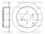 Гальмівний диск задн. Accent/Rio/i20/Verna/Accent/Rio 01- WOKING D61024.00 (фото 1)