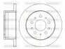 Диск тормозной задн. (Remsa) (кратно 2 шт.) PSA Boxer Jumper Ducato 06> 11> (D61055.00) WOKING D6105500 (фото 1)