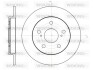 Гальмівний диск задн. Auris/Corolla (08-21) WOKING D61074.00 (фото 1)