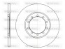 Тормозной диск зад. Transit V347 06- (H=16mm) WOKING D61201.00 (фото 1)