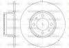 Гальмівний диск Lada 2101-2107 (252х10) WOKING D6156.00 (фото 1)