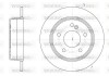 Тормозной диск зад. MB W202 93-00 (258x9) WOKING D6193.00 (фото 1)