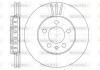 Диск тормозной VAG Fabia I II III / Octavia I / Rapid roomster Yeti / перед (D65 WOKING D654510 (фото 1)