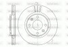 Диск тормозной перед. (Remsa) (кратно 2 шт.) PSA Berlingo Partner I / C-Elysee 301 / C4 I C3 / 207 208 307 (D6603.10) WOKING D660310 (фото 1)