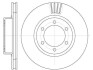 Гальмівний диск перед. 4 Runner/Land Cruiser (01-10) WOKING D6706.10 (фото 1)