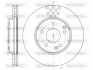 Тормозной диск перед. W203/W208/W209/W202 (93-11) WOKING D6751.10 (фото 1)
