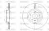 Тормозной диск перед. Caddy III/IV/Golf/Jetta/Passat/Octavia 05- (312x25) WOKING D6972.10 (фото 1)