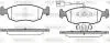 Колодки гальмівний диск. перед. (Remsa) Fiat 500 0.9 07-,Fiat 500 c 0.9 09-,Fiat Grande punto 1.4 05- WOKING P0723.52 (фото 1)