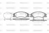 Тормозные колодки передние Hyundai Accent/Kia Rio 05- (mando) WOKING P10343.02 (фото 1)
