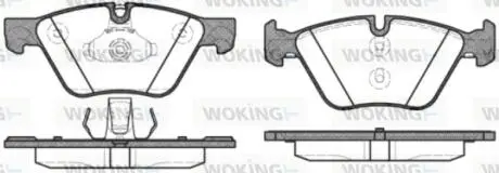 Гальмівні колодки F10/F11 (09-17) WOKING P11523.30