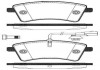 Колодки гальмівний диск. перед. (Remsa) Renault Kangoo be bop 1.5 09-,Renault Kangoo be bop 1.6 09- WOKING P12513.01 (фото 1)