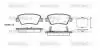 Колодки гальмівний диск. задн. (Remsa) Hyundai Grandeur 2.4 11-,Hyundai Grandeur 3.0 11- WOKING P12623.02 (фото 1)