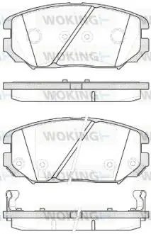 Гальмівні колодки WOKING P13043.12
