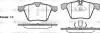 Колодки гальмівний диск. перед. (Remsa) Ford Mondeo IV 2,5i Volvo S60 S80 (WOKING P1317300 (фото 1)