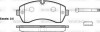 Колодки тормозные диск. перед. (Remsa) Mercedes-benz Sprinter 46-t 3.0 06-,Mercedes-benz Sprinter 5-t 1.8 06- WOKING P13433.00 (фото 1)