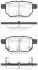 Колодки тормозные диск. задн. (Remsa) Lexus Ct (zwa10_) 1.8 10-,Toyota Auris 1.8 06-12 WOKING P13863.22 (фото 1)