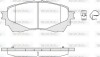 Колодки гальмівний диск. перед. (Remsa) Mazda 6 2.0 12-,Mazda 6 2.2 12-,Mazda 6 2.5 12- WOKING P14383.04 (фото 1)