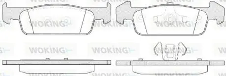 Гальмівні колодки WOKING P14403.10