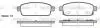 Колодки гальмівний диск. задн. (Remsa) Chevrolet Cruze 1.4 09-,Chevrolet Cruze 1.6 09- WOKING P15323.02 (фото 1)