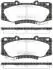 Колодки тормозные дисковые Toyota Hilux 08&gt;15 / перед (P15683.04) WOKING P1568304 (фото 1)