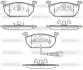 Колодки гальмівний диск. перед. (Remsa) Seat Leon 1.2 12-,Seat Leon 1.6 12-,Seat Leon sc 1.2 13- WOKING P17013.01 (фото 1)