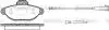 Колодки тормозные диск. перед. (Remsa) Fiat 500 1.2 07-,Fiat 500 c 1.2 09-,Fiat Fiorino 1.3 07- WOKING P5143.21 (фото 1)