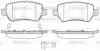 Колодки тормозные диск. задн. (Remsa) Kia Ceed 1.4 12-,Kia Ceed 1.6 12-,Kia Ceed sportswagon 1.4 12- WOKING P8573.22 (фото 1)