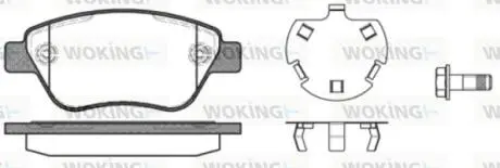 Гальмівні колодки WOKING P9583.30