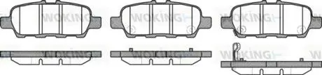 Гальмівні колодки WOKING P9763.31
